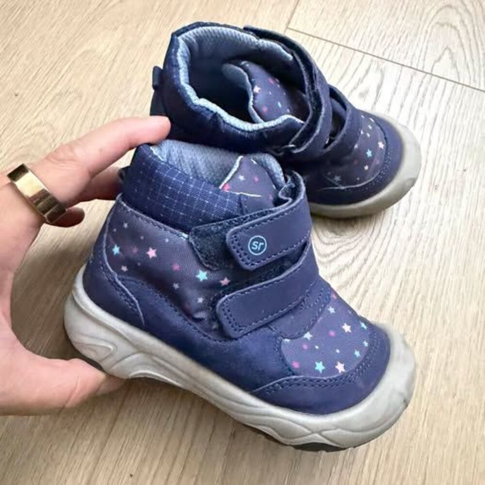 Stride Rite Toddler Star Print Winter Boots size 6
